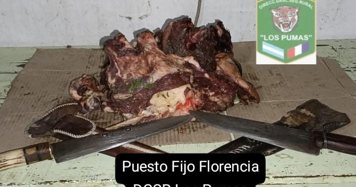 Efectivos rurales de Puesto Fijo Florencia, esclarecieron un Hecho de Abigeato.