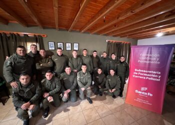 Finalizó el Curso de Actualización Legal y Reentrenamiento Policial en San Justo.