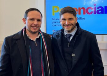 El INTENDENTE MAREGA ACOMPAÑO A PULLARO EN LA PRESENTACIÓN DEL PROGRAMA “POTENCIAR”: CRÉDITOS BLANDOS PARA FORTALECER A MUNICIPIOS.