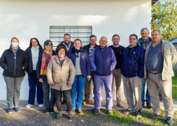 VILLA OCAMPO: VISITA DEL DIRECTOR DE LECHERÍA DE LA PROVINCIA.