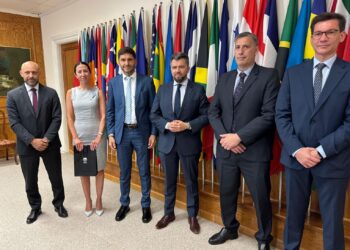 Pullaro destacó como positiva la misión a Estados Unidos y valoró “las oportunidades que se abren para Santa Fe”.