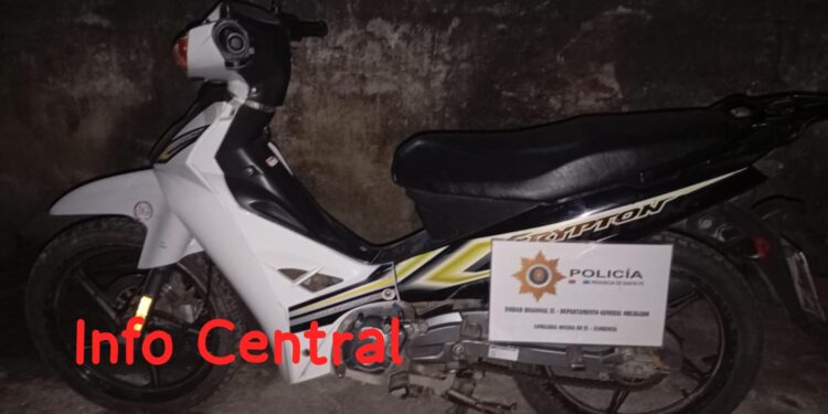  Florencia: Aprehendieron en Campo Hardy a un hombre por el hurto calificado de una motocicleta.