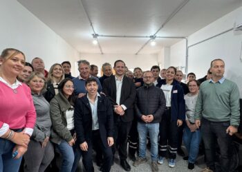Villa Ocampo inauguró la remodelación del Centro Operativo del 107.