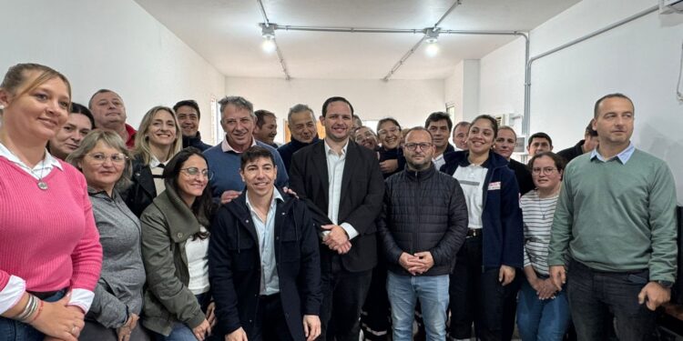 Villa Ocampo inauguró la remodelación del Centro Operativo del 107.