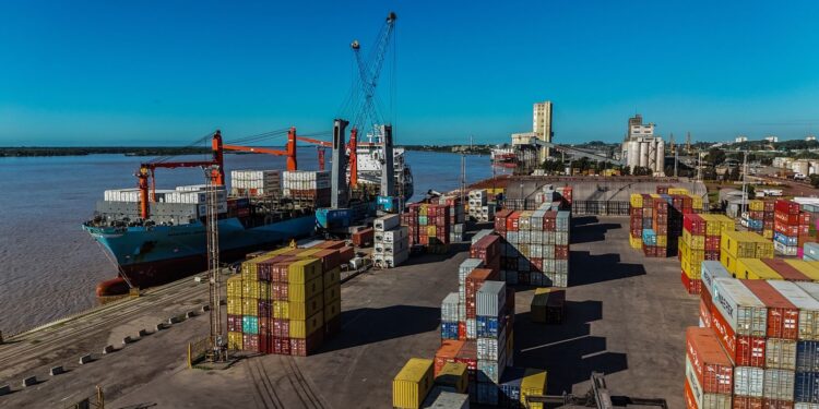 Puertos santafesinos en alza: en el primer semestre se movieron 110.000 toneladas y 10.000 contenedores más que en 2024.