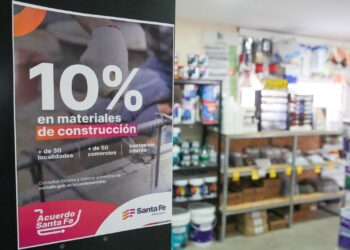 Acuerdo Santa Fe para la construcción: en solo 10 días pasaron de 75 a 117 los locales adheridos.
