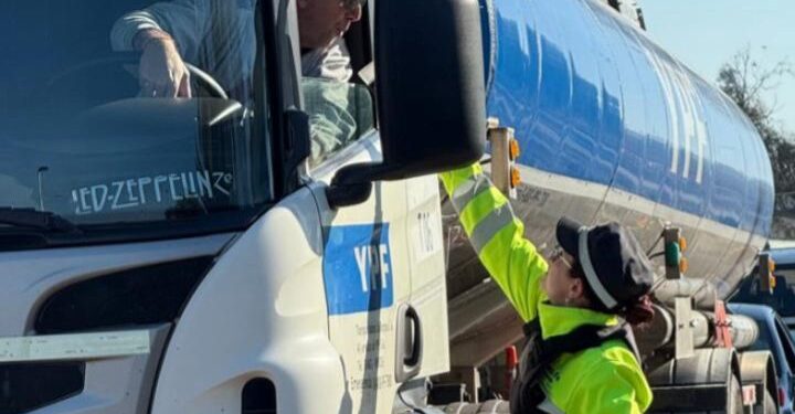 Seguridad Vial: la Provincia fiscalizó unos 38 mil vehículos durante las vacaciones de invierno.