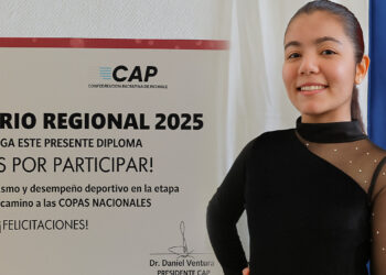 Sofía Cabrera clasificó al Nacional tras una destacada participación en el Regional de Patín.