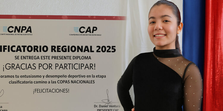 Sofía Cabrera clasificó al Nacional tras una destacada participación en el Regional de Patín.