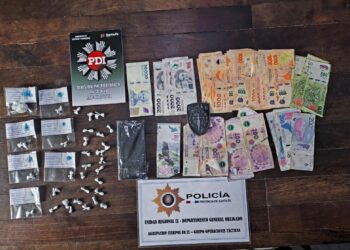 Pareja aprehendida en Reconquista con cocaína oculta en una bandolera.