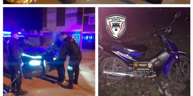  Aprehendido con cocaína tras sospechosa maniobra en la vía pública.