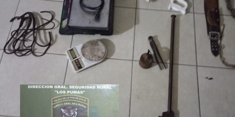 VILLA OCAMPO: LA GUARDIA RURAL “LOS PUMAS” ESCLARECIÓ UN CASO DE ABIGEATO Y DETUVO A TRES PERSONAS.