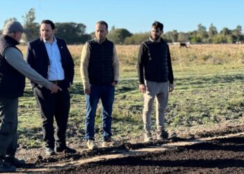 VILLA OCAMPO: SE RIPIARON 700 METROS EN LA PROLONGACIÓN DEL BV. SARMIENTO HASTA LA CORTADA BARRETO.