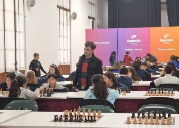 Más 2.000 estudiantes de toda la provincia participan del Campeonato de Ajedrez Escolar.