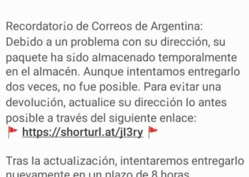 VILLA OCAMPO: ESTAR ATENTOS ANTE INTENTOS DE ESTAFA INFORMÁTICA.