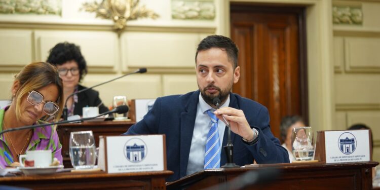 Picante cruce entre Peralta y el bloque de La Libertad Avanza.