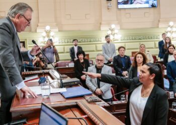 Verónica Colombo juró como convencional reformadora.