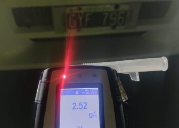 Provincia labró casi 200 actas por alcoholemia positiva a conductores profesionales durante el primer semestre de 2025.