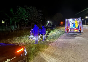 Villa Ocampo: Motociclista encontrado inconsciente en Ruta 11 presentaba signos de ebriedad.