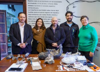 INVESTIGACIÓN CIENTÍFICA INTERNACIONAL EN LA SALA PALEONTOLÓGICA “ANTES GIGANTES” DE VILLA OCAMPO.