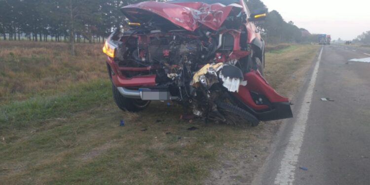 LAS TOSCAS: MORTAL ACCIDENTE DE TRÁNSITO EN RUTA NACIONAL Nº 11.