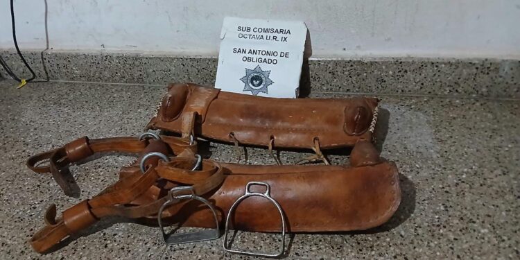 SAN ANTONIO DE OBLIGADO: RECUPERAN UNA MONTURA ROBADA.
