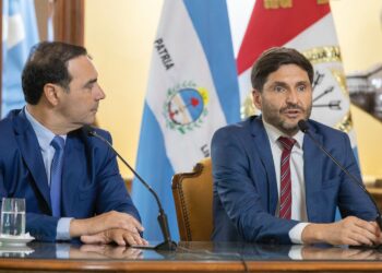 Pullaro en Corrientes: “Nuestro compromiso es avanzar en la integración regional y desarrollar la obra pública”.