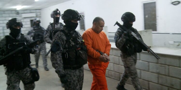 Tras haber sido atrapado por la PDI, “Dibu” Gómez fue trasladado a la cárcel de Piñero.