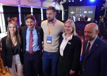 “Chapu” Nocioni en Santa Fe Business Forum: “Podemos tener una Generación Dorada de empresas y capital humano”.