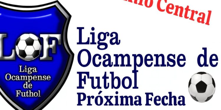Primera y Sub-20: todo el cronograma de la Liga Ocampense para este fin de semana.