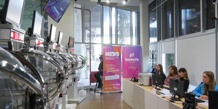 Créditos Nido: se completó el décimo cuarto sorteo del que participaron 41.941 santafesinos.