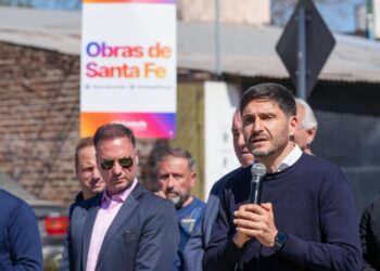 Pullaro: “En Santa Fe somos austeros y tenemos la inversión más agresiva en obra pública de los últimos años”.