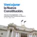 Este viernes se realizará el acto de jura de la nueva Constitución de Santa Fe.
