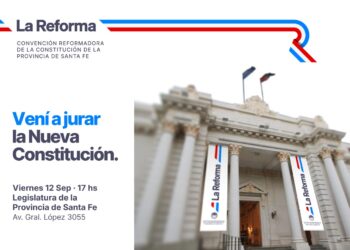 Este viernes se realizará el acto de jura de la nueva Constitución de Santa Fe.