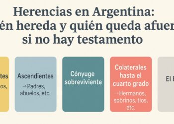 Adiós a la ley de Sucesiones en Argentina: cómo se reparte la herencia cuando no hay testamento y quiénes quedan fuera.