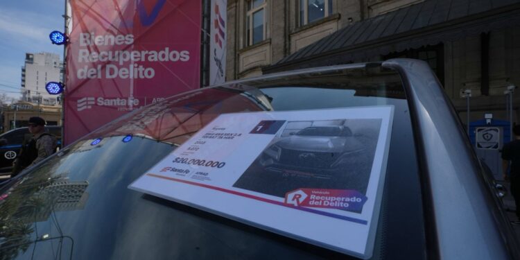 Todo listo para la mayor subasta de bienes incautados al delito que hará el Gobierno Provincial.