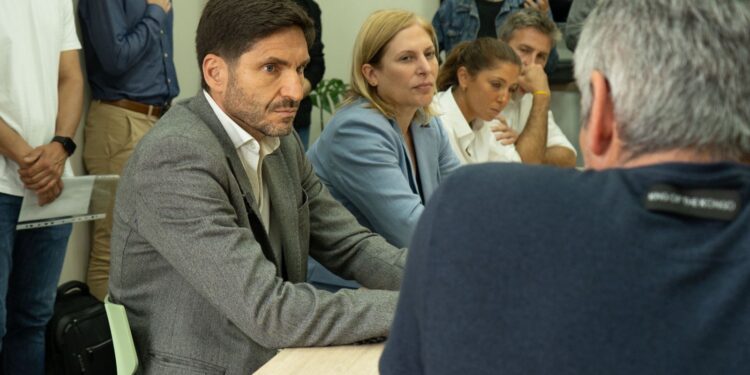 Pullaro y Scaglia en General López: “La obra pública trae desarrollo e igualdad”.