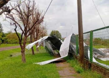 Accidente vial en Ruta 11: un automóvil de Villa Ocampo fue impactado por un camión.