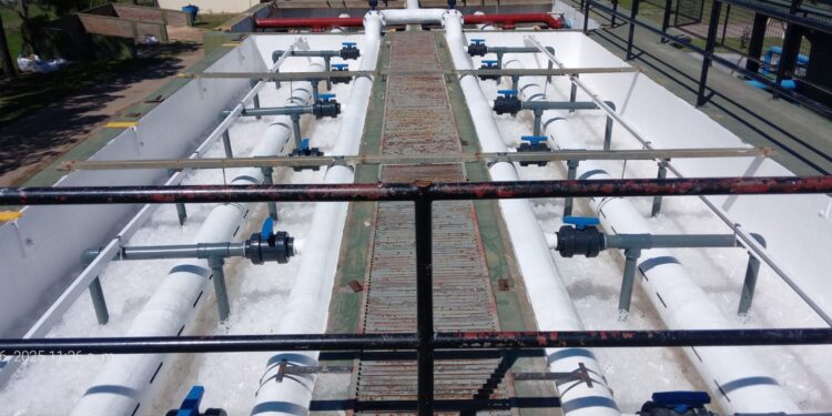 Villa Ocampo: Cotelvo Servicios: ÚLTIMA ETAPA DE LA REMODELACIÓN DE LA SEGUNDA PLANTA POTABILIZADORA.