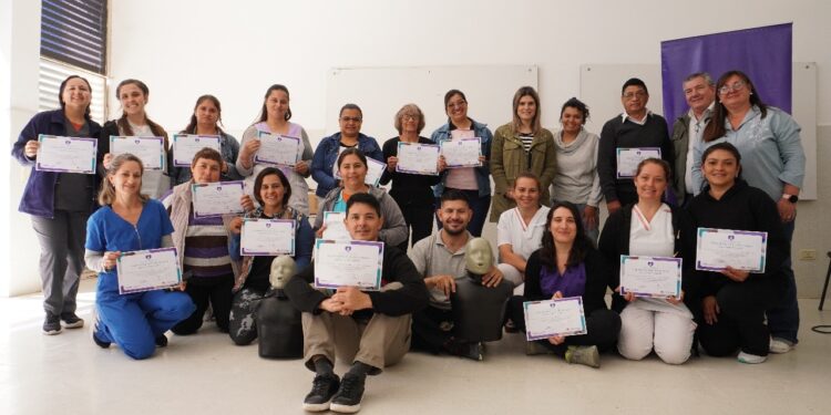 Exitoso taller de RCP y primeros auxilios en El Rabón.