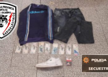 Robo calificado en complejo deportivo de Villa Ocampo: menor involucrado.