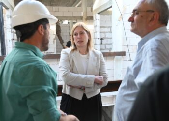 Scaglia: “La obra pública es motor de desarrollo y oportunidades para Santa Fe”.