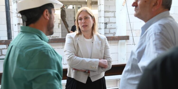 Scaglia: “La obra pública es motor de desarrollo y oportunidades para Santa Fe”.