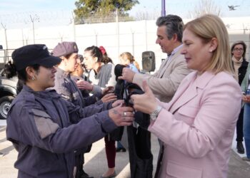 Scaglia: “Trabajamos para tener el mejor sistema de seguridad de la Argentina”.