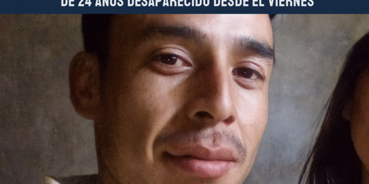 LAS TOSCAS: INTENSA BÚSQUEDA DE JUAN MANUEL CHARA, UN JOVEN DE 24 AÑOS DESAPARECIDO DESDE EL VIERNES