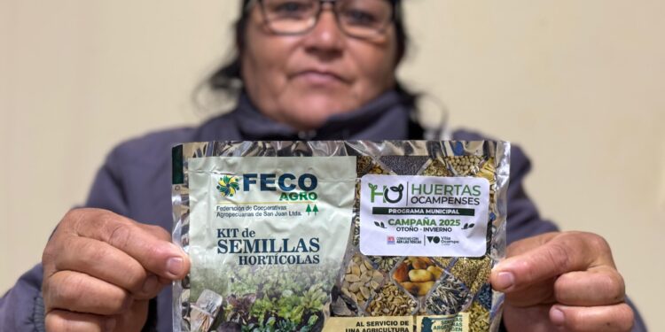 Villa Ocampo: Comenzó la entrega de kits de semillas de la campaña primavera-verano 2025.