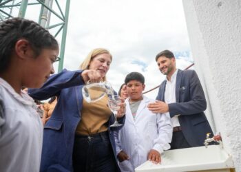 Con una travesía motoquera, Pullaro y Scaglia inauguraron la pavimentación de la Ruta Provincial Nº 3.