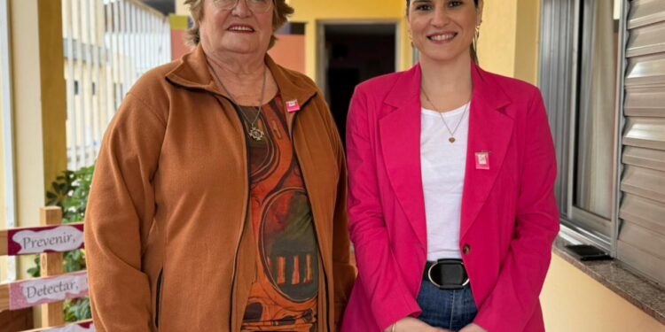  La Diputada Mancini se suma al mes de concientización sobre el cáncer de mama.