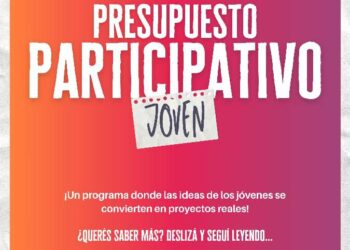 VILLA OCAMPO INVITA A PARTICIPAR DEL PRESUPUESTO PARTICIPATIVO JOVEN.