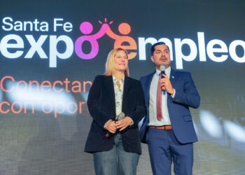 Scaglia en la Expo Empleo: “En un contexto de dificultad en Argentina, Santa Fe apuesta al trabajo para salir adelante”